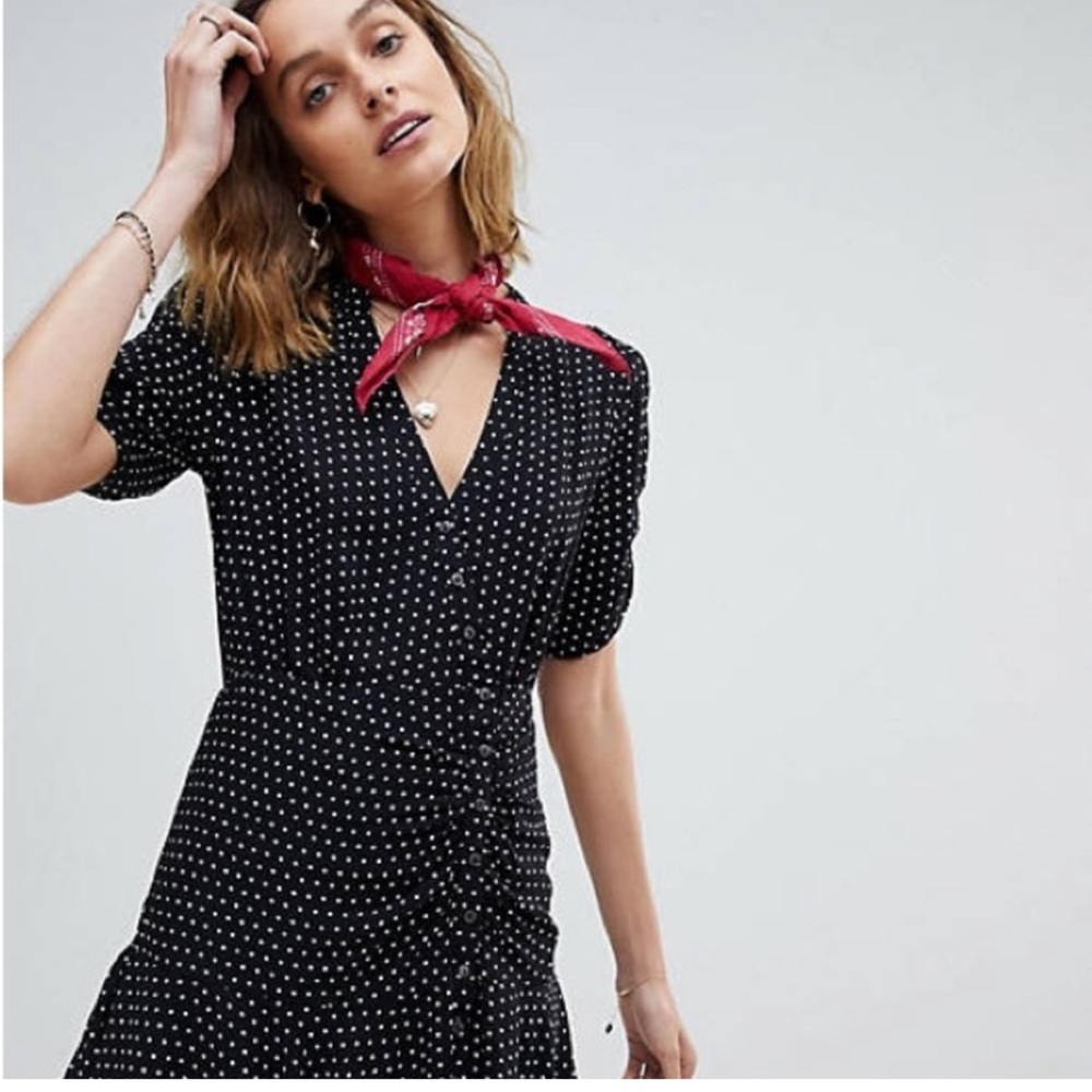 Free People Pippa Dress in Black size XS
